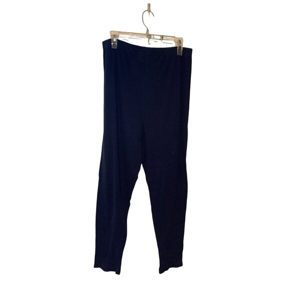 California Conceptions Womens Size Large Navy Blue Vintage Y2k Thermal Ribbed Jo - Picture 3 of 4